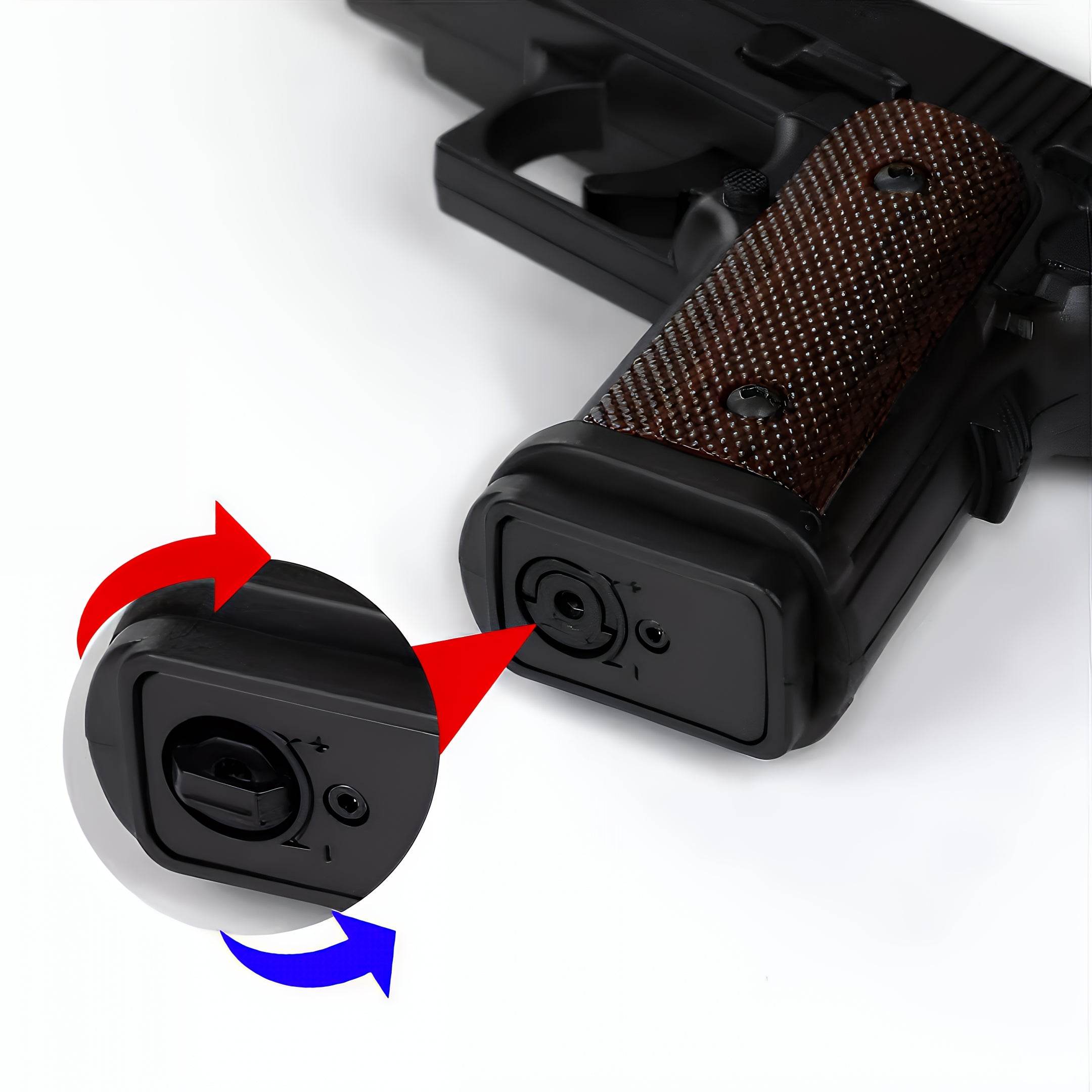 SW1911 Pistol Lighter Can Simulate Loading Can Be Inflated Repeatedly