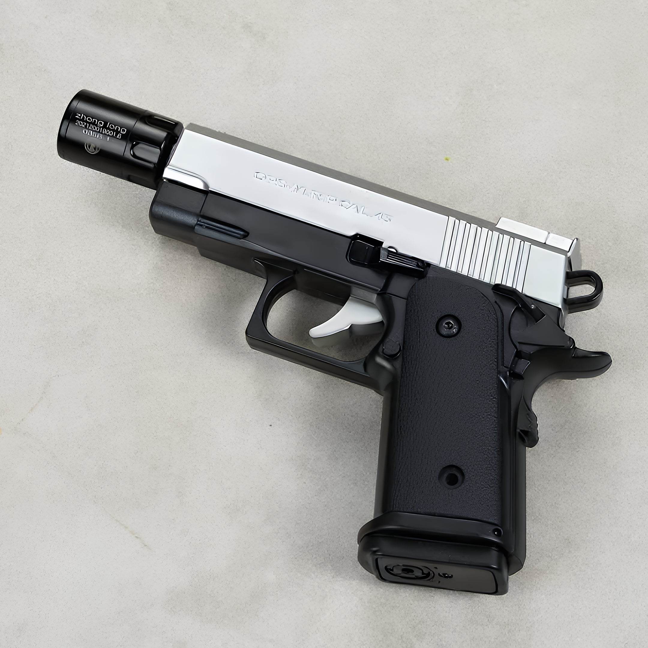 SW1911 Pistol Lighter Can Simulate Loading Can Be Inflated Repeatedly