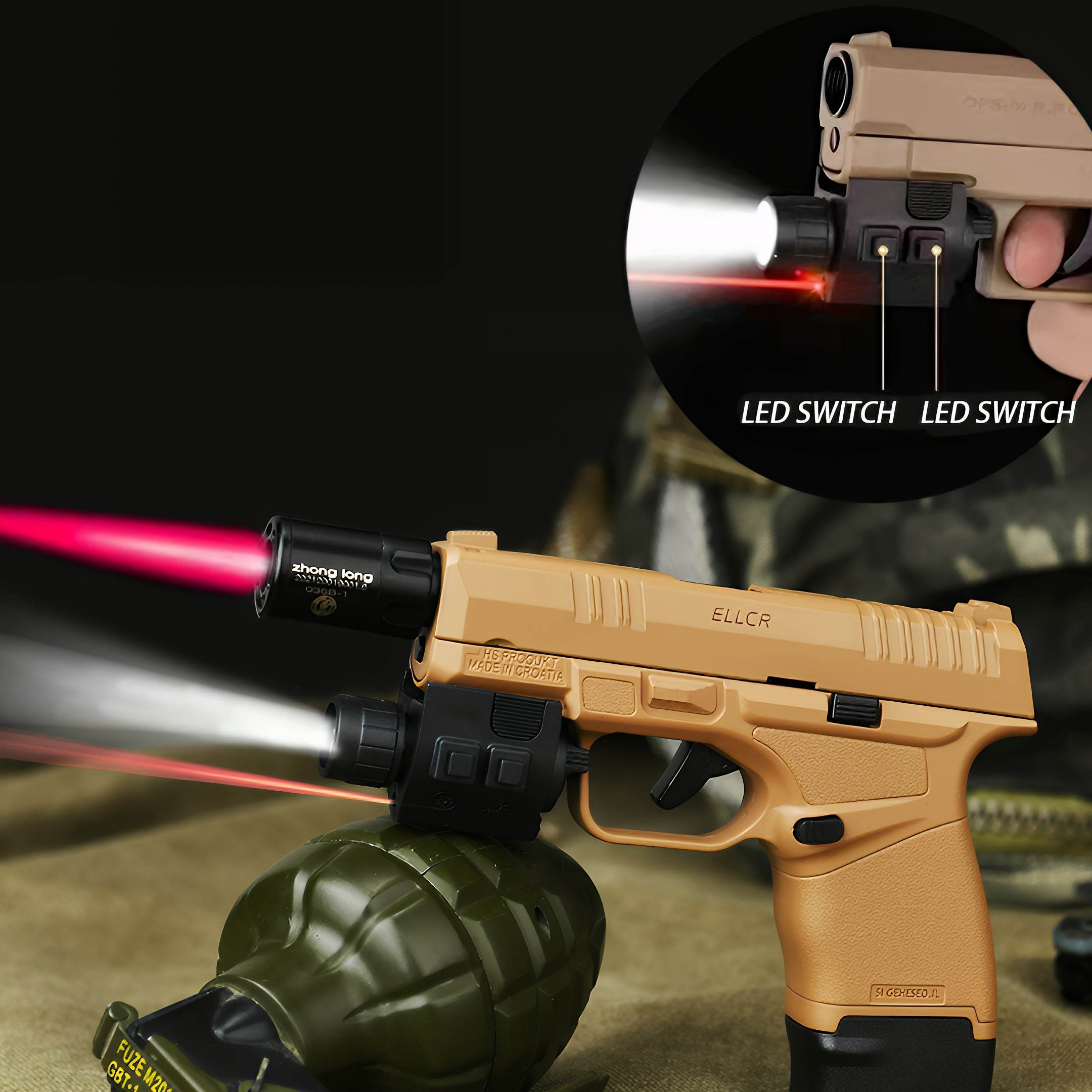 Hellcat Pistol Lighter (With Replaceable Multi-Function Magazine)