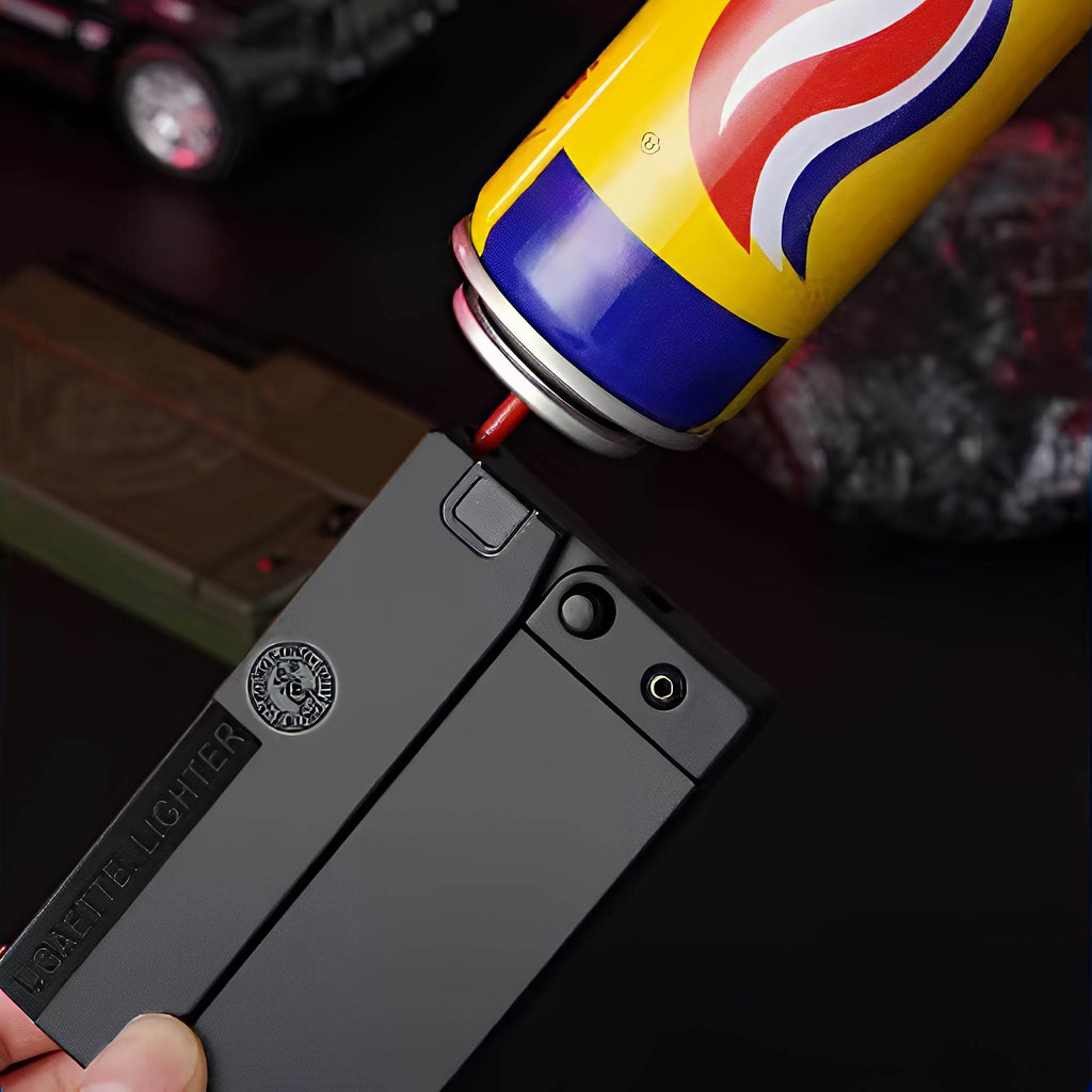 Multifunctional Folding Lighter Gun