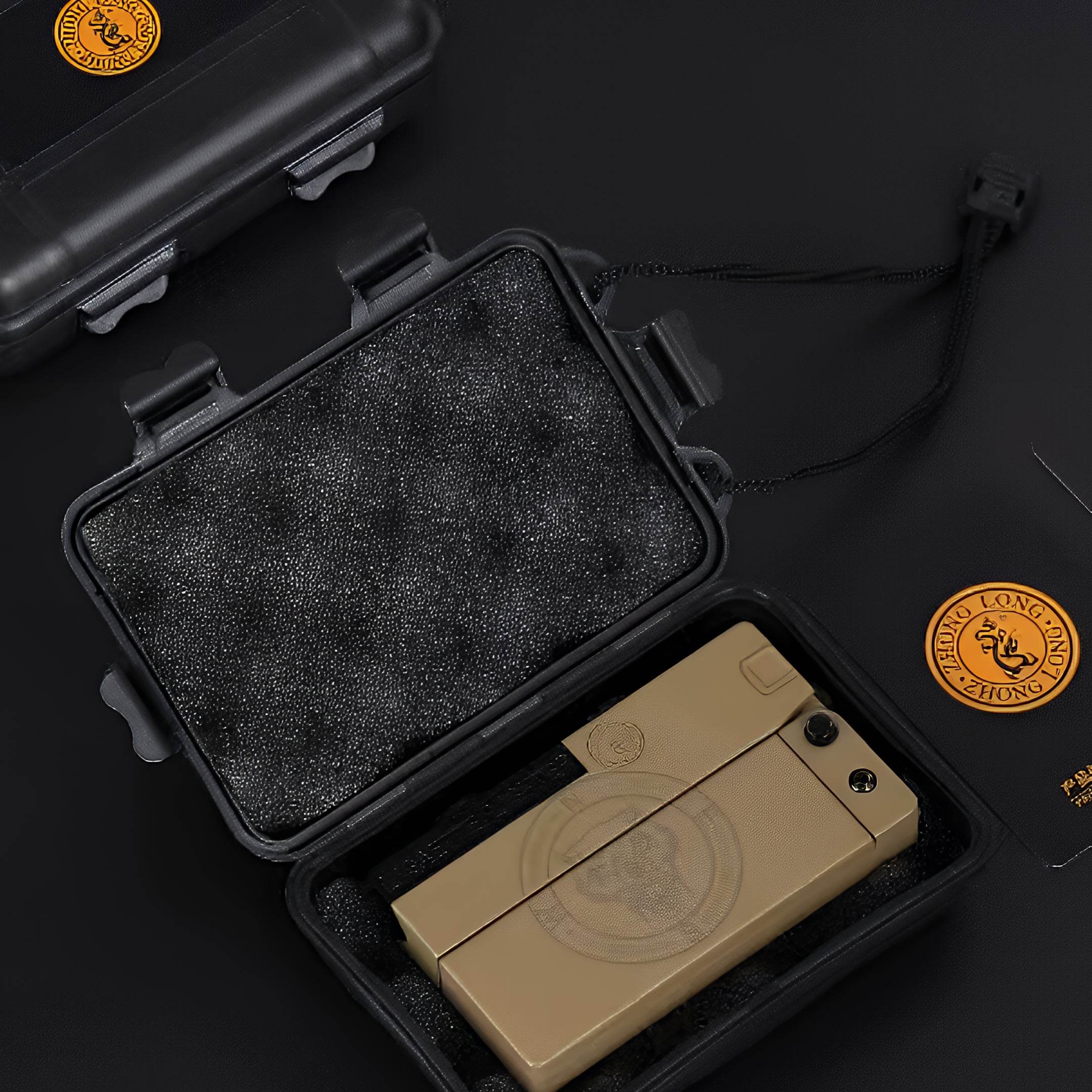 Multifunctional Folding Lighter Gun