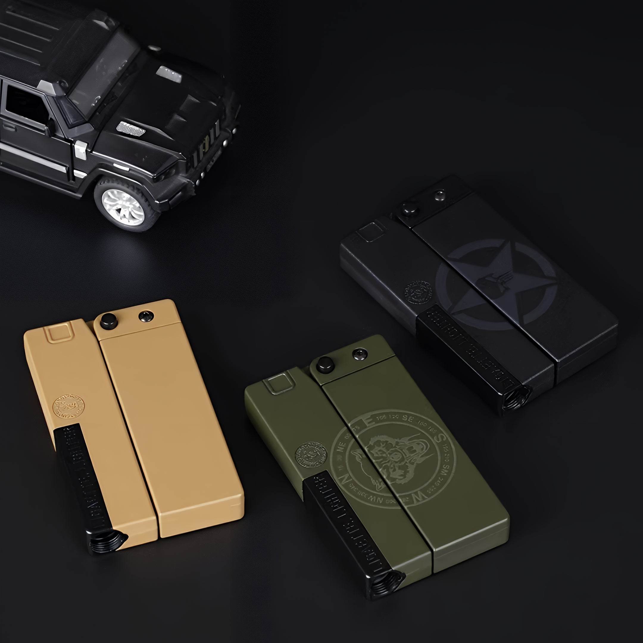 Multifunctional Folding Lighter Gun