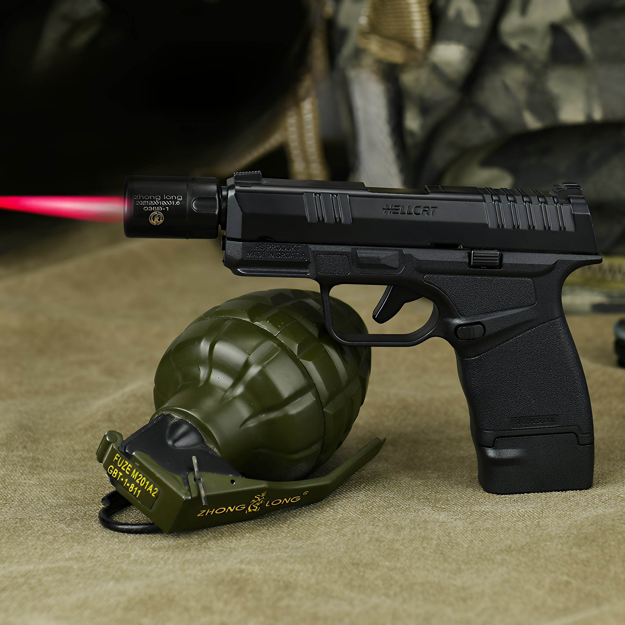 Hellcat Pistol Lighter (With Replaceable Multi-Function Magazine)
