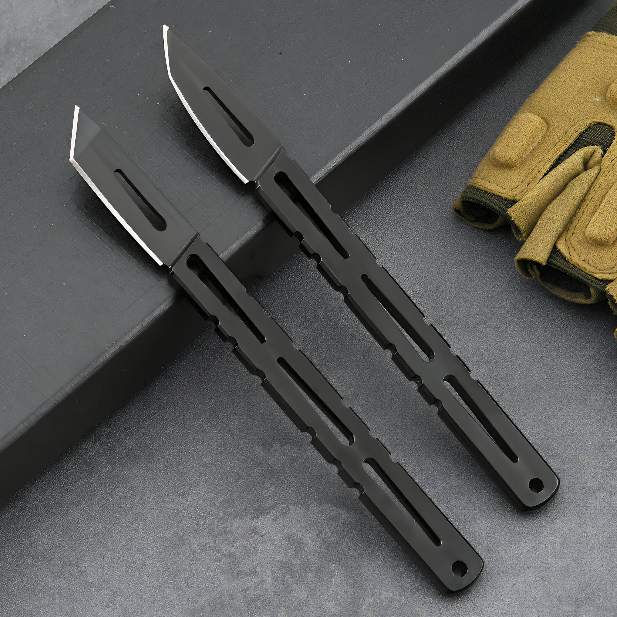 Outdoor Thin Handle Short Fixed Blade (GR-A-002)