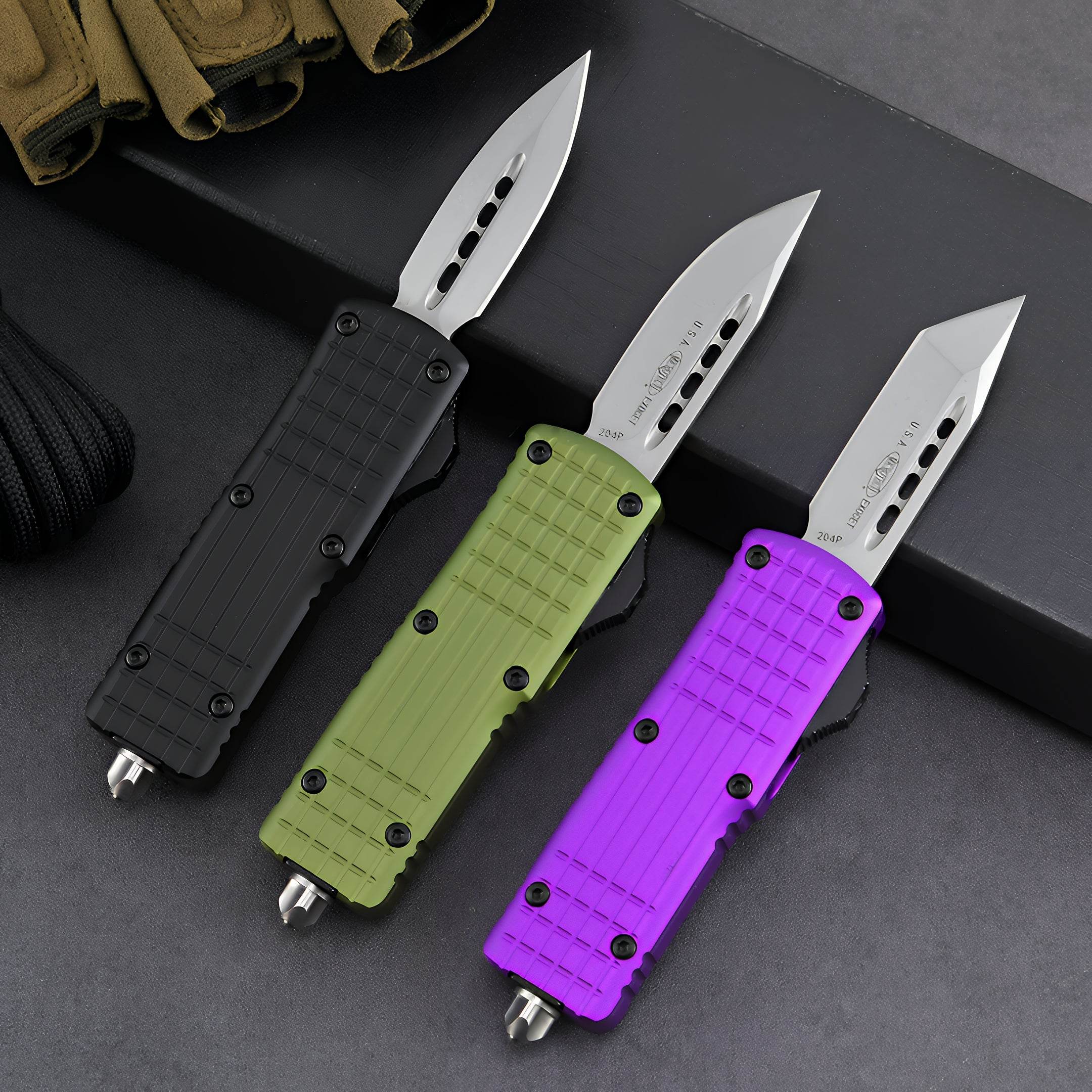 Outdoor Mini OTF Knife (GR-D-001)
