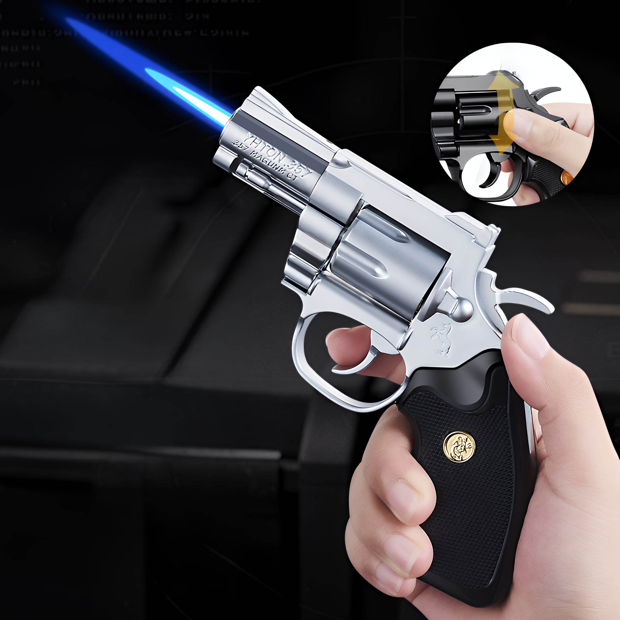 Python Revolver Lighter