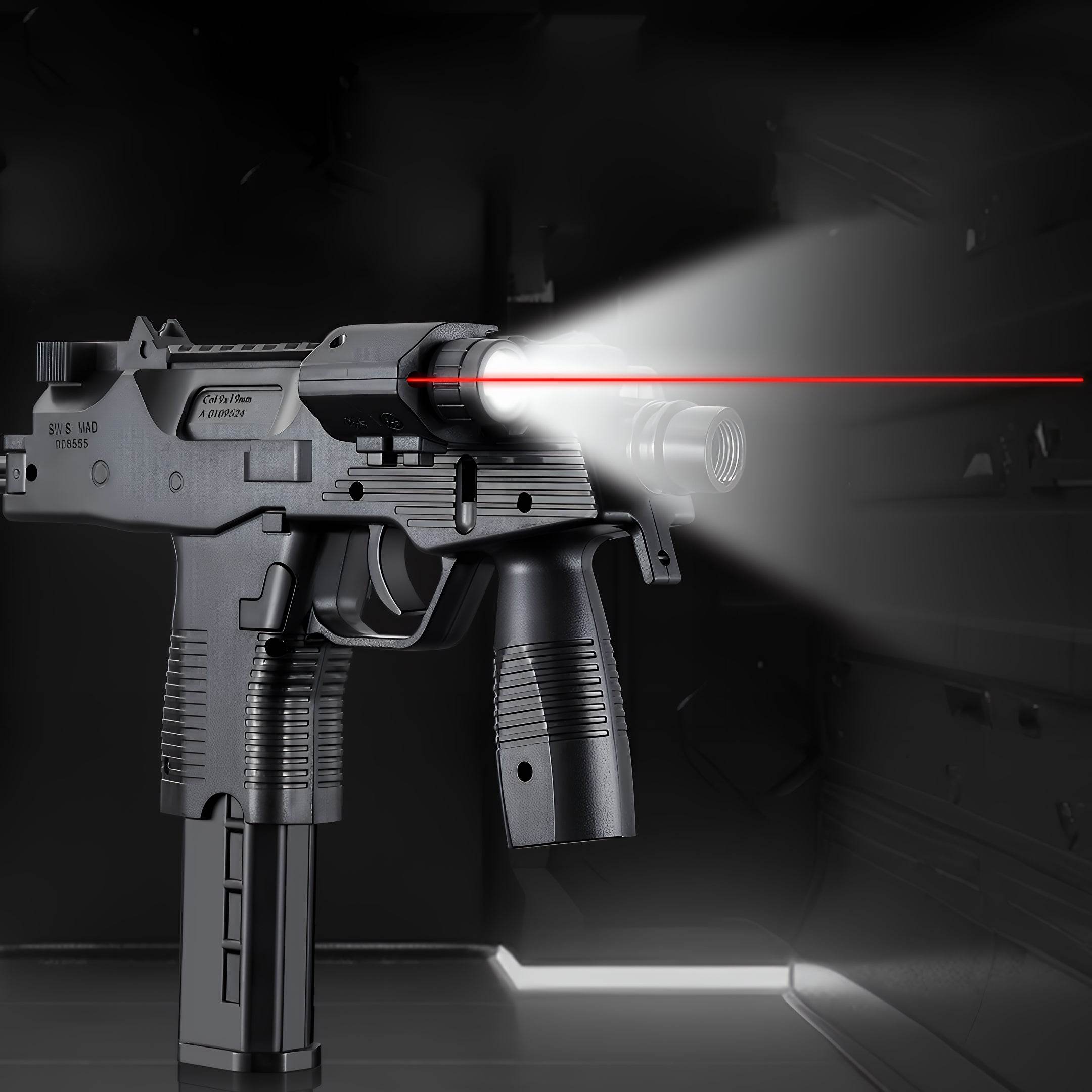 MP9 Submachine Gun Lighter (With Replaceable Multi-Function Magazine)