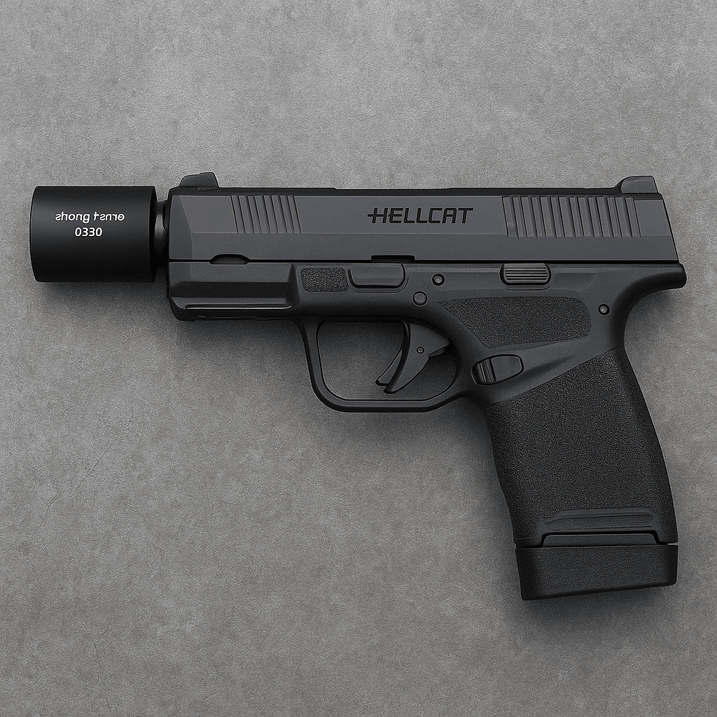 Hellcat Pistol Lighter Can Be Inflated Repeatedly