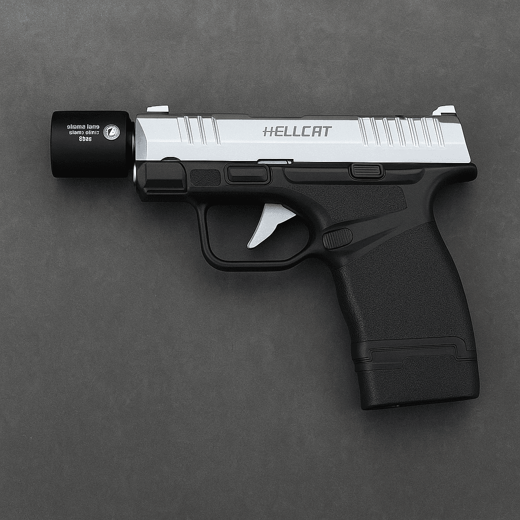 Hellcat Pistol Lighter Can Be Inflated Repeatedly