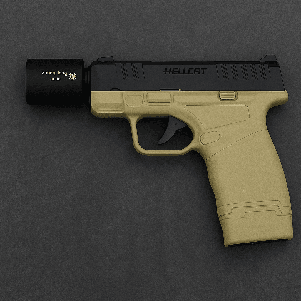 Hellcat Pistol Lighter Can Be Inflated Repeatedly